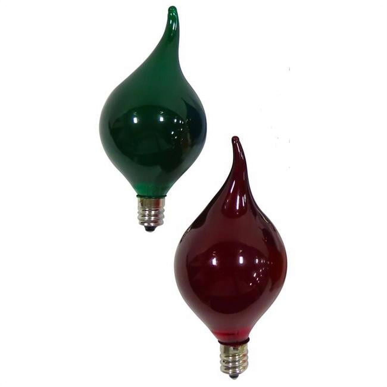 9080891 Incandescent G45 Replacement Christmas Light Bulbs, Multi Color - 2 Count