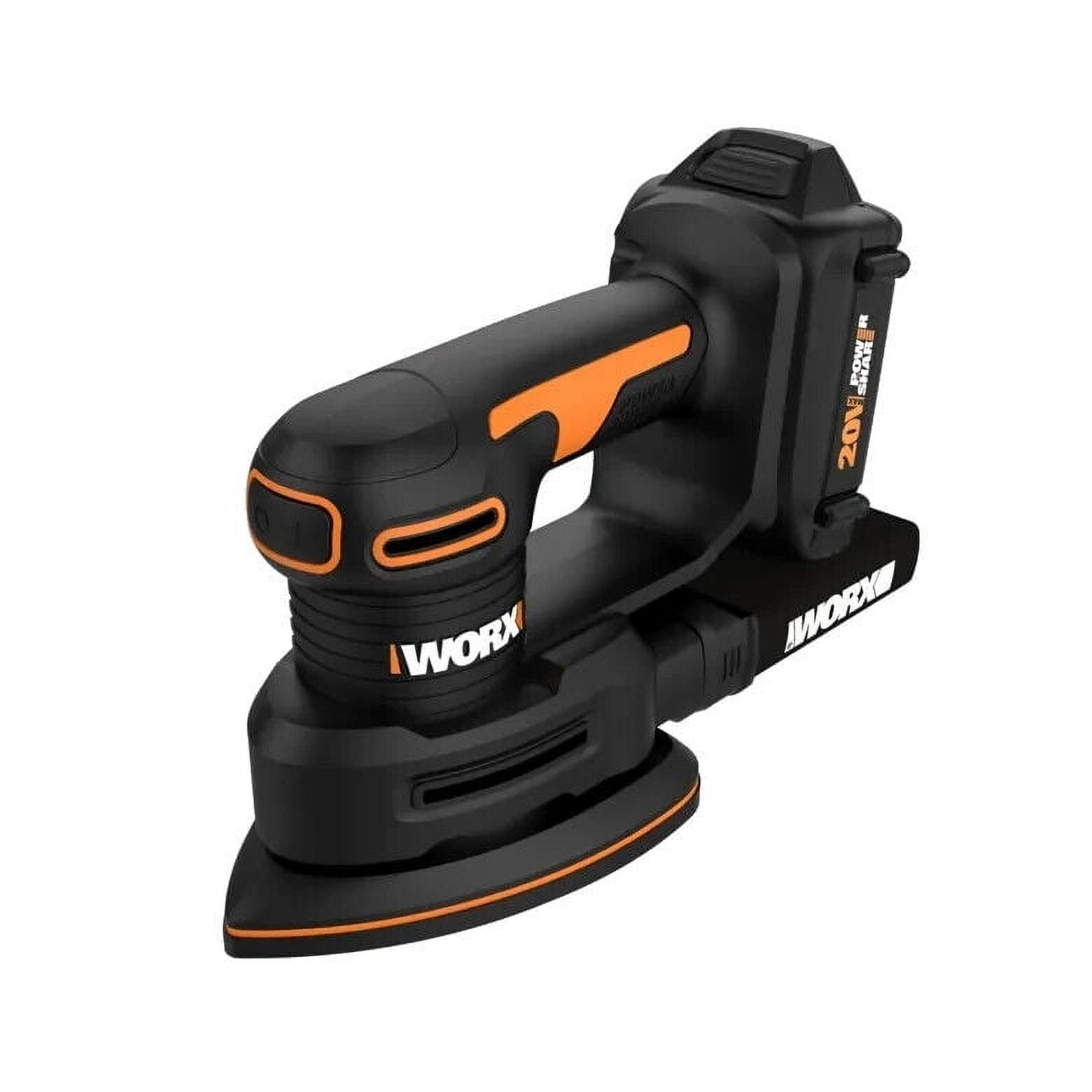 Worx  Cordless 20V Detail Sander Kit - Battery & Charger -  WorxToys, WO998272
