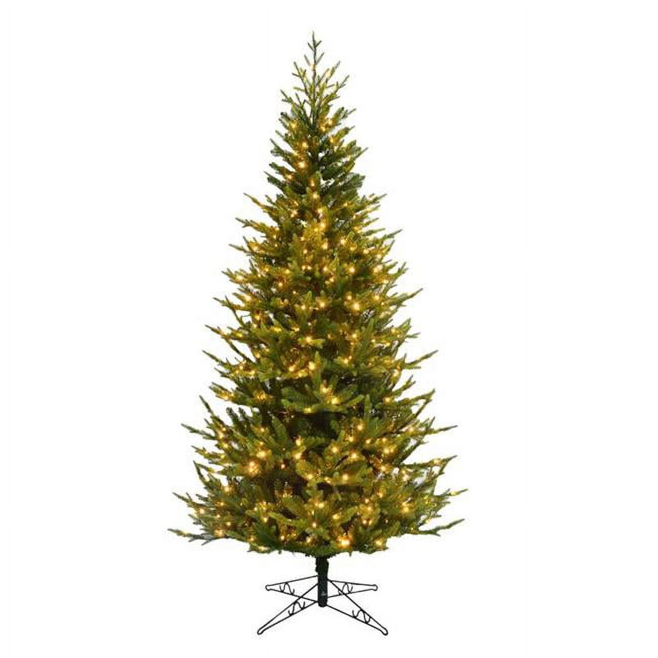 Picture of Celebrations 9081273 9 ft. Slim LED Vermont Christmas Tree&#44; Clear & Warm White - 1500 Count