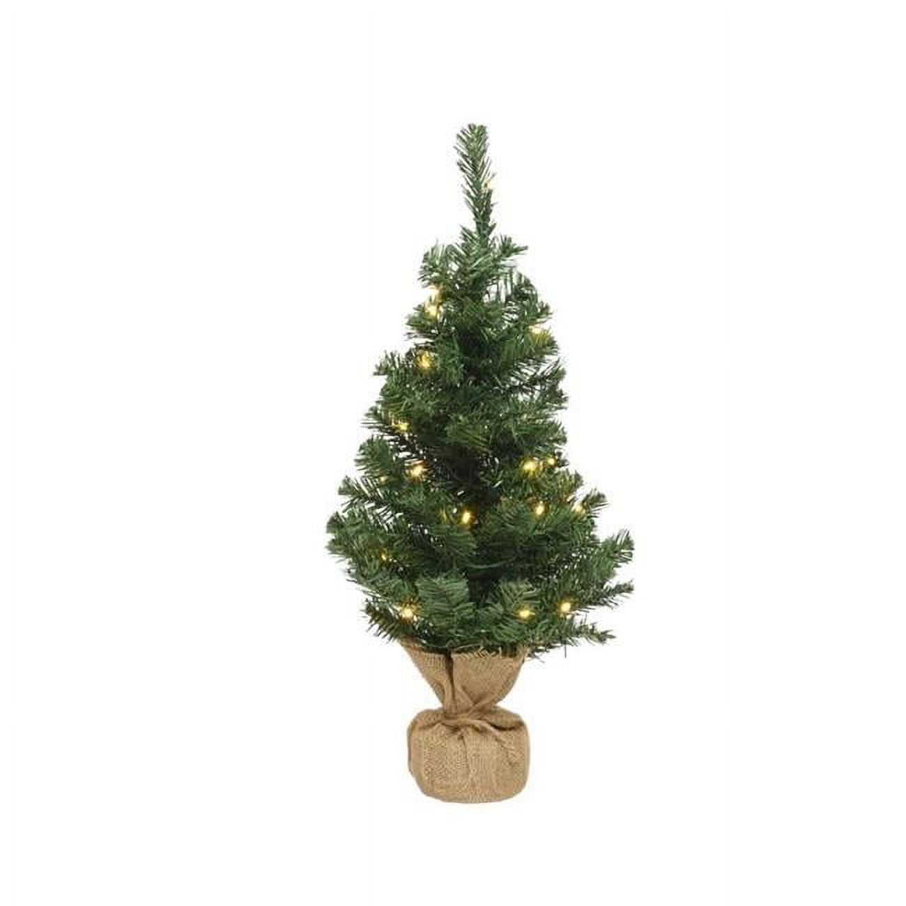 Picture of Everlands 9080456 2 ft. Full Christmas Tree&#44; Clear & Warm White