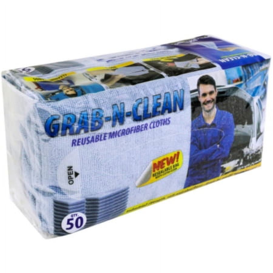11.5 x 11.5 in. Microfiber Cleaning Cloth - Pack of 50