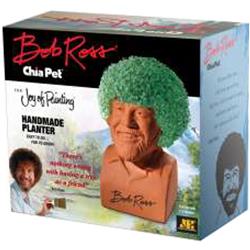 Picture of Chia Pet 9015328 Joy of Painting Bob Ross Decorative Planter Clay&#44; Brown