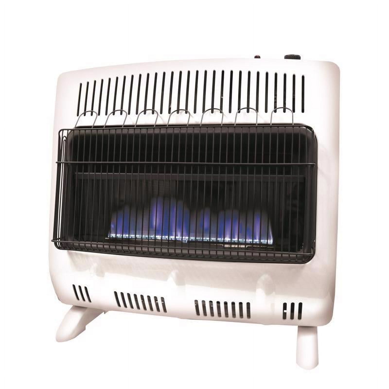 4009989 700 sq. ft. Comfort Collection 30000 BTU Natural Gas & Propane Wall Heater, White -  Mr. Heater
