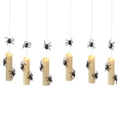 Picture of Gerson 9080899 8.39 in. Spider Candles Hanging Decor