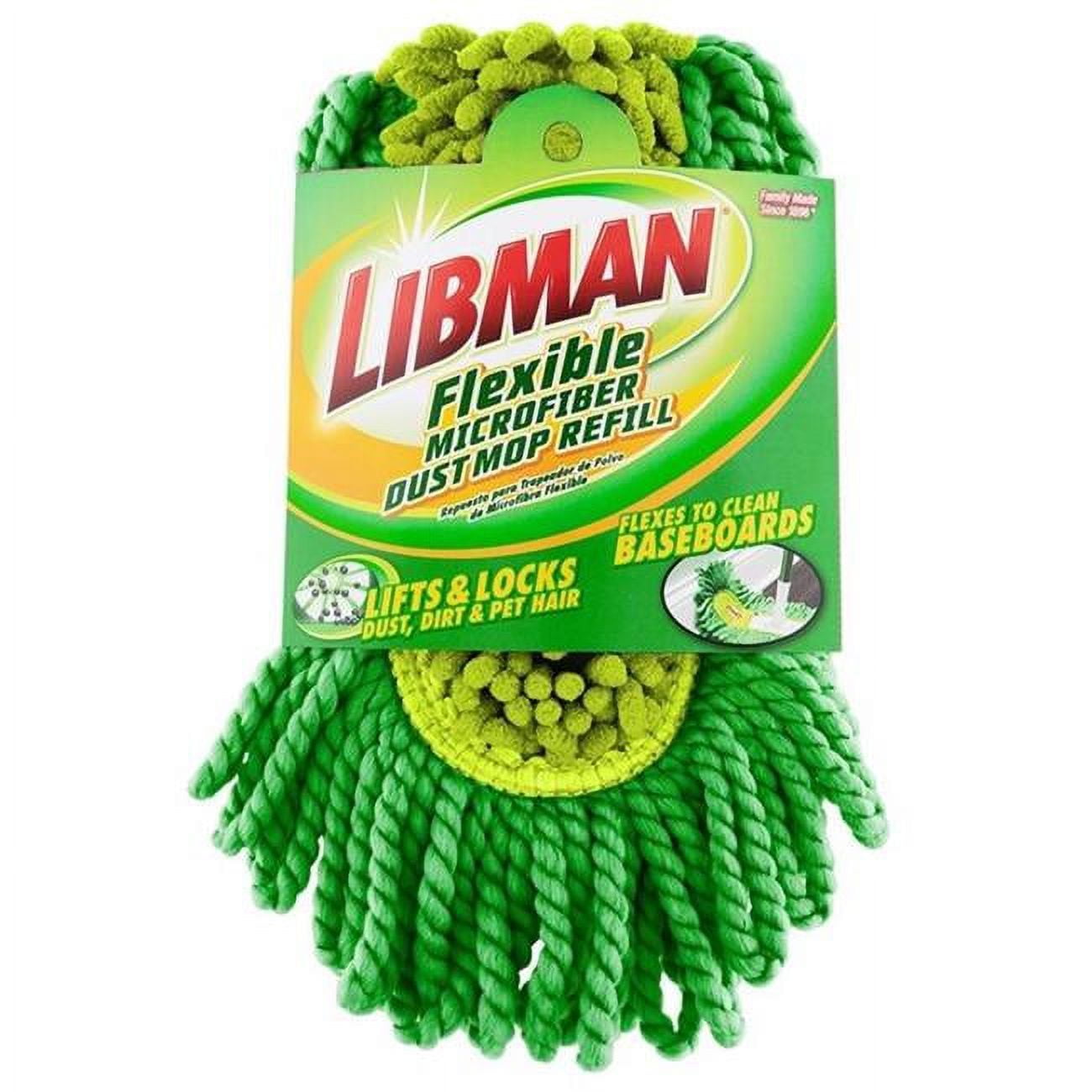 Dust Microfiber Dust Mop Refill, Green