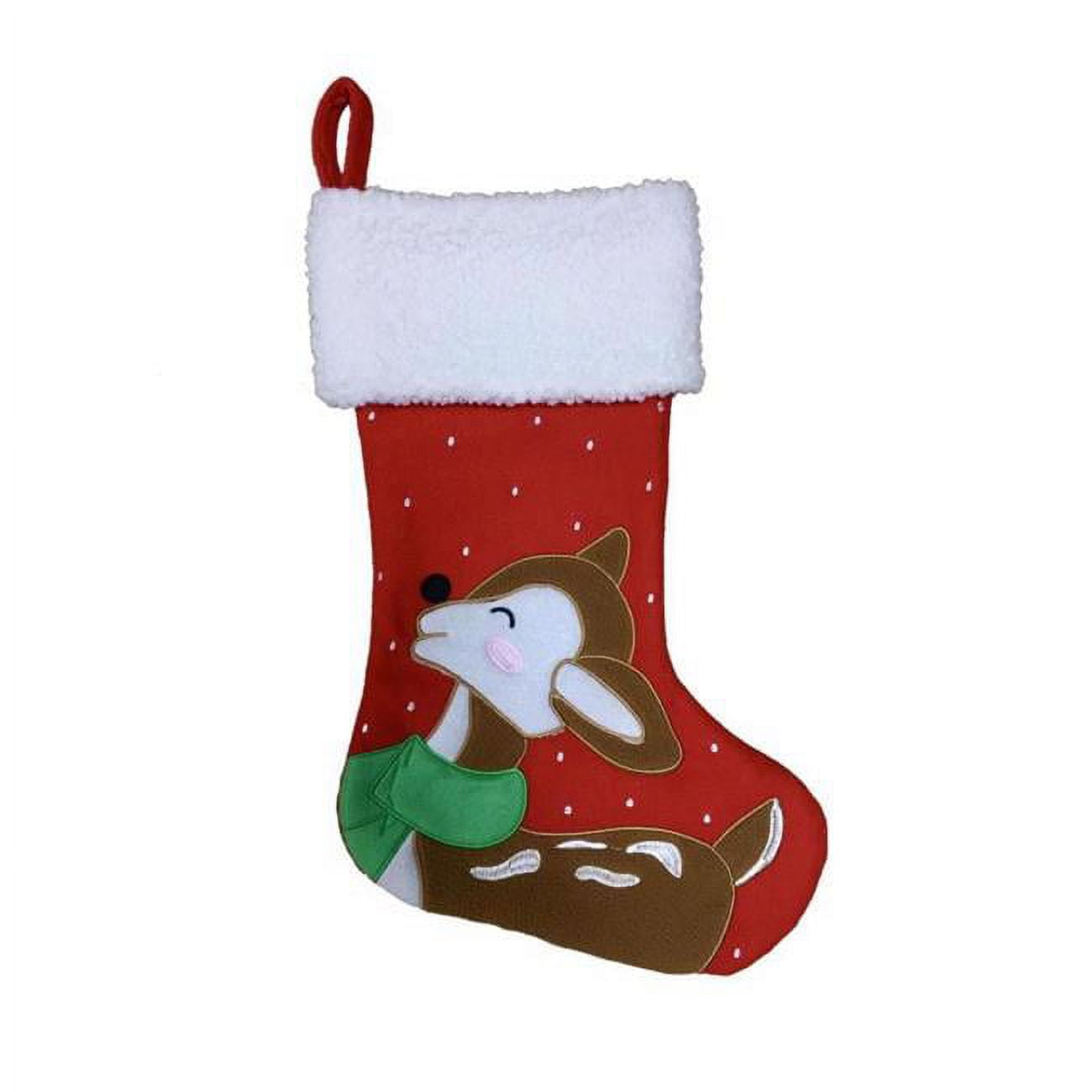 Picture of Albert & Hazel 9080848 18 in. Celebrations Multi Color Reindeer Indoor Christmas Decor