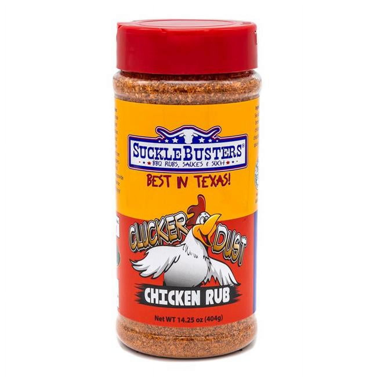 8084442 14.25 oz Clucker Dust BBQ Rub