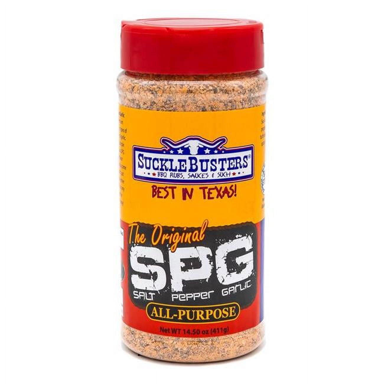 8084440 14.5 oz Salt Pepper Garlic BBQ Rub