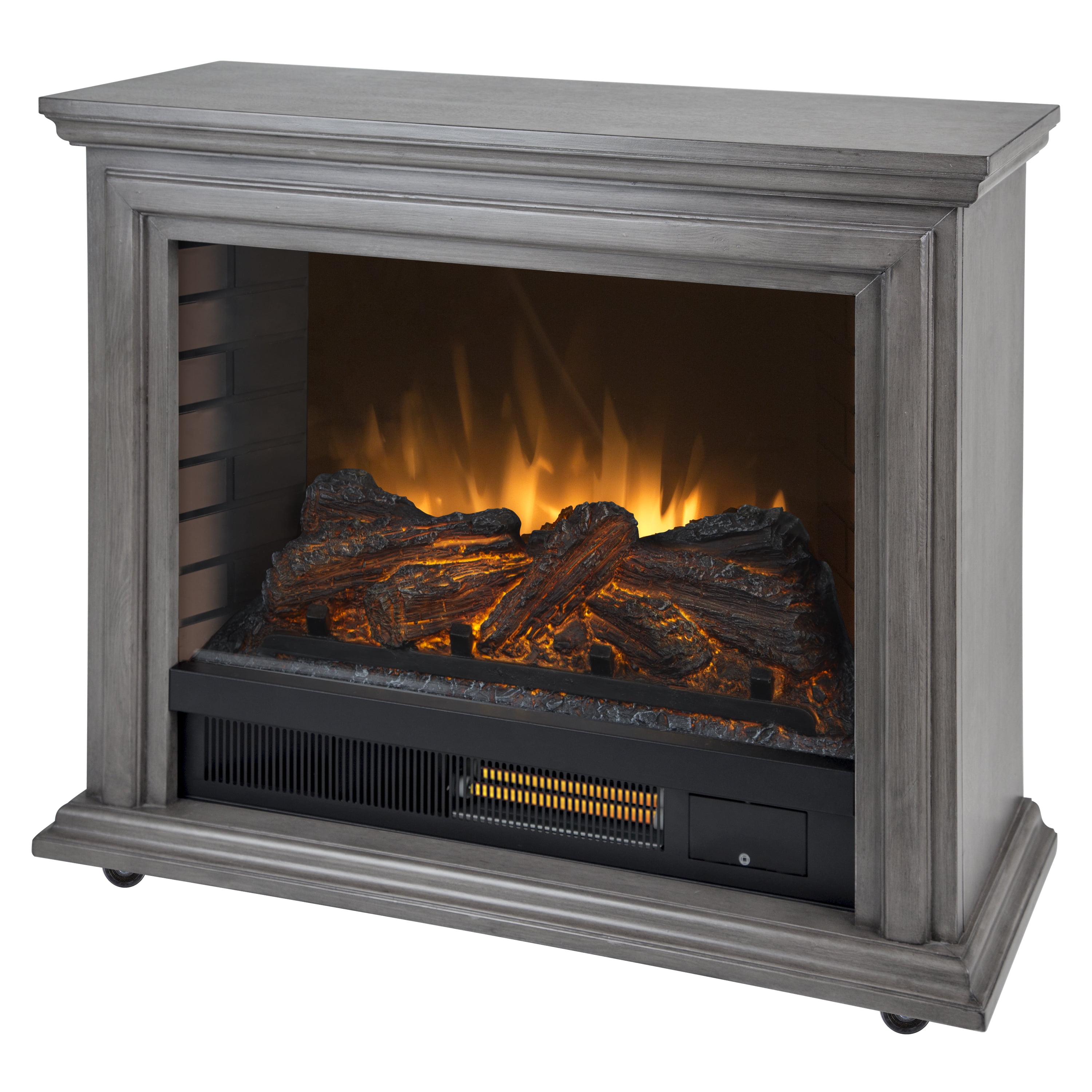 Picture of Dyna-glo 4001512 31.75 in. Pleasant Hearth Sheridan Traditional Infrared Fireplace, Dark Gray