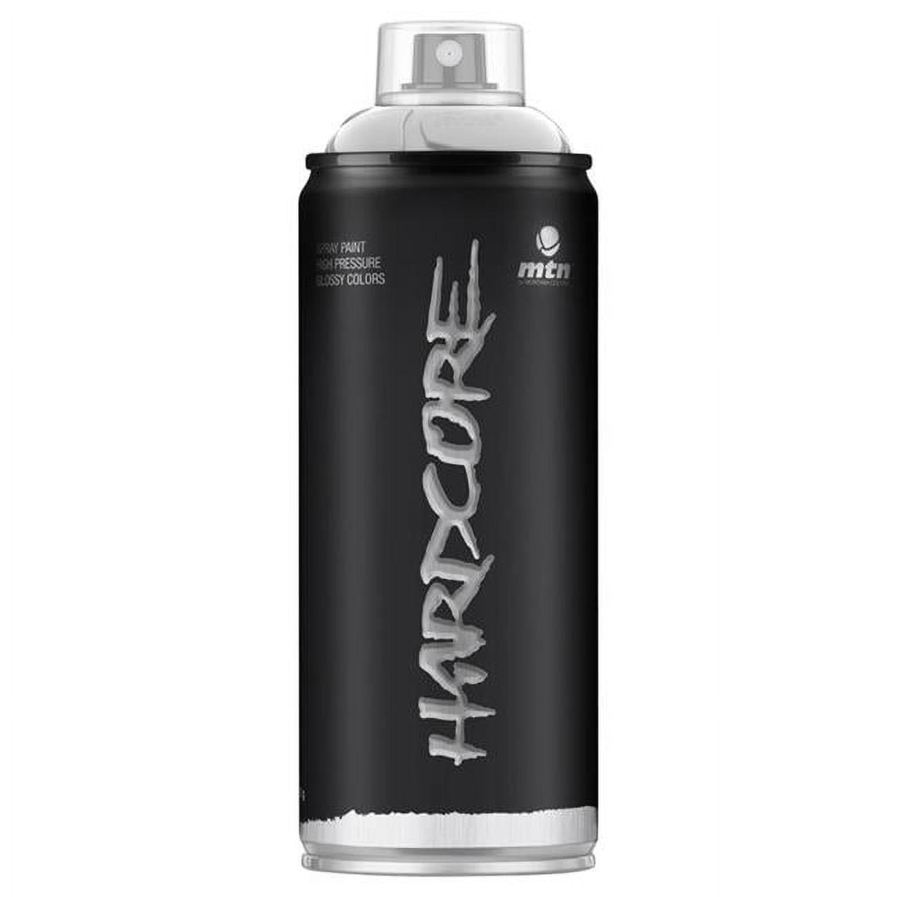 1025980 400 ml Hardcore Spray Paint, Metallic Chrome & Silver - Pack of 6 -  Montana