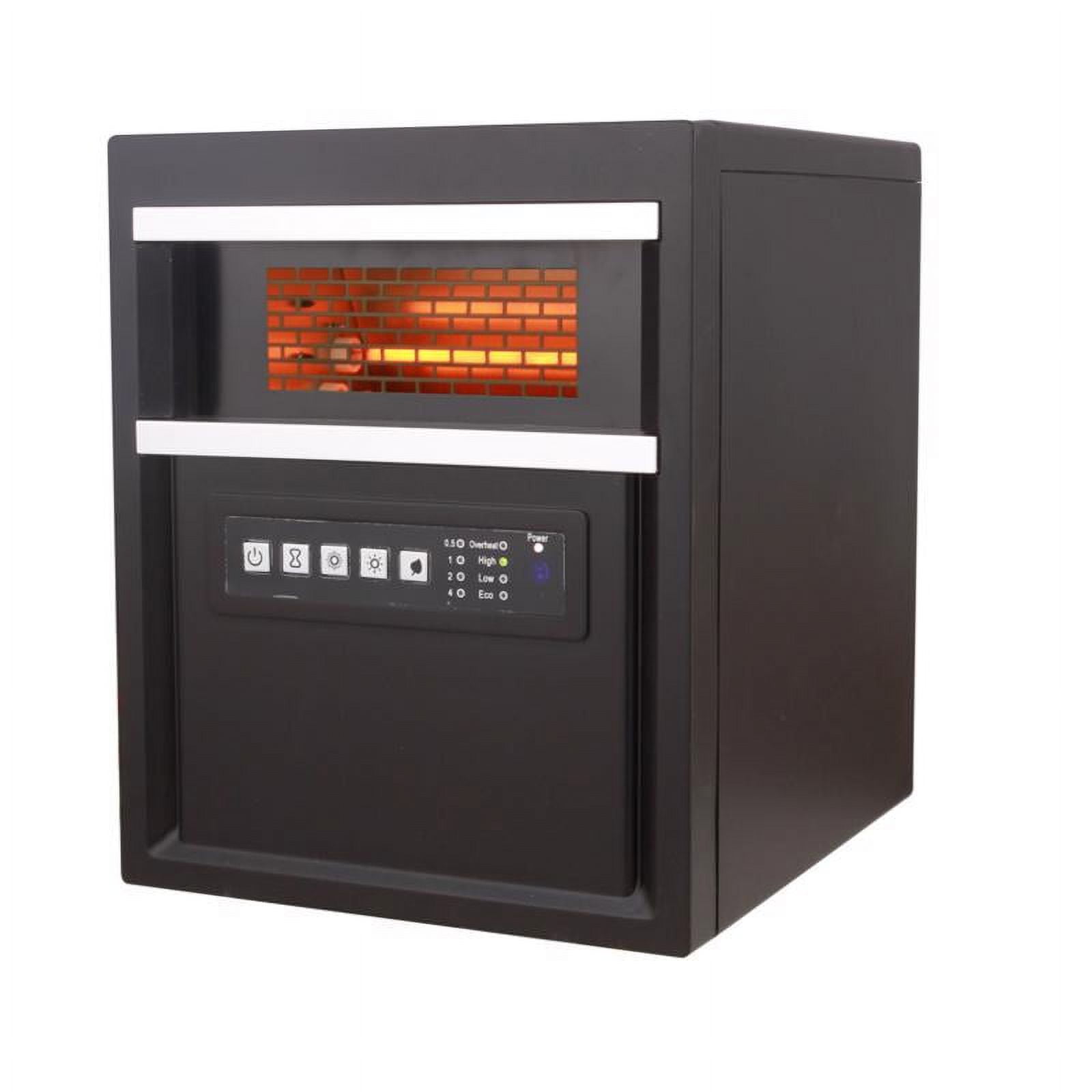 Picture of Perfect Aire 4010535 17 x 14.5 x 12.75 in. Electric Infrared Heater with Remote, Brown