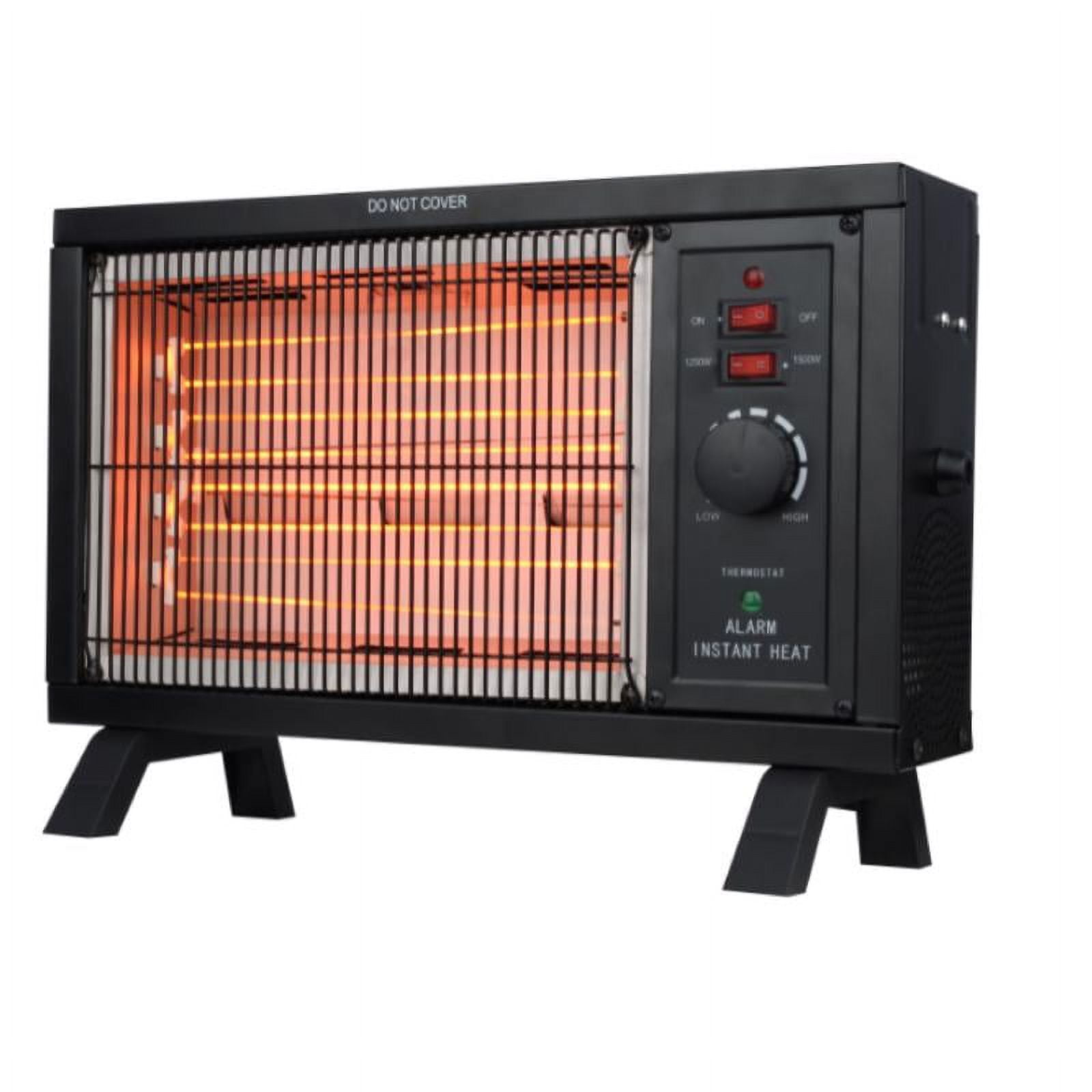 Picture of Perfect Aire 4010538 11.25 x 11.95 x 6 in. Electric Infrared Heater, Black