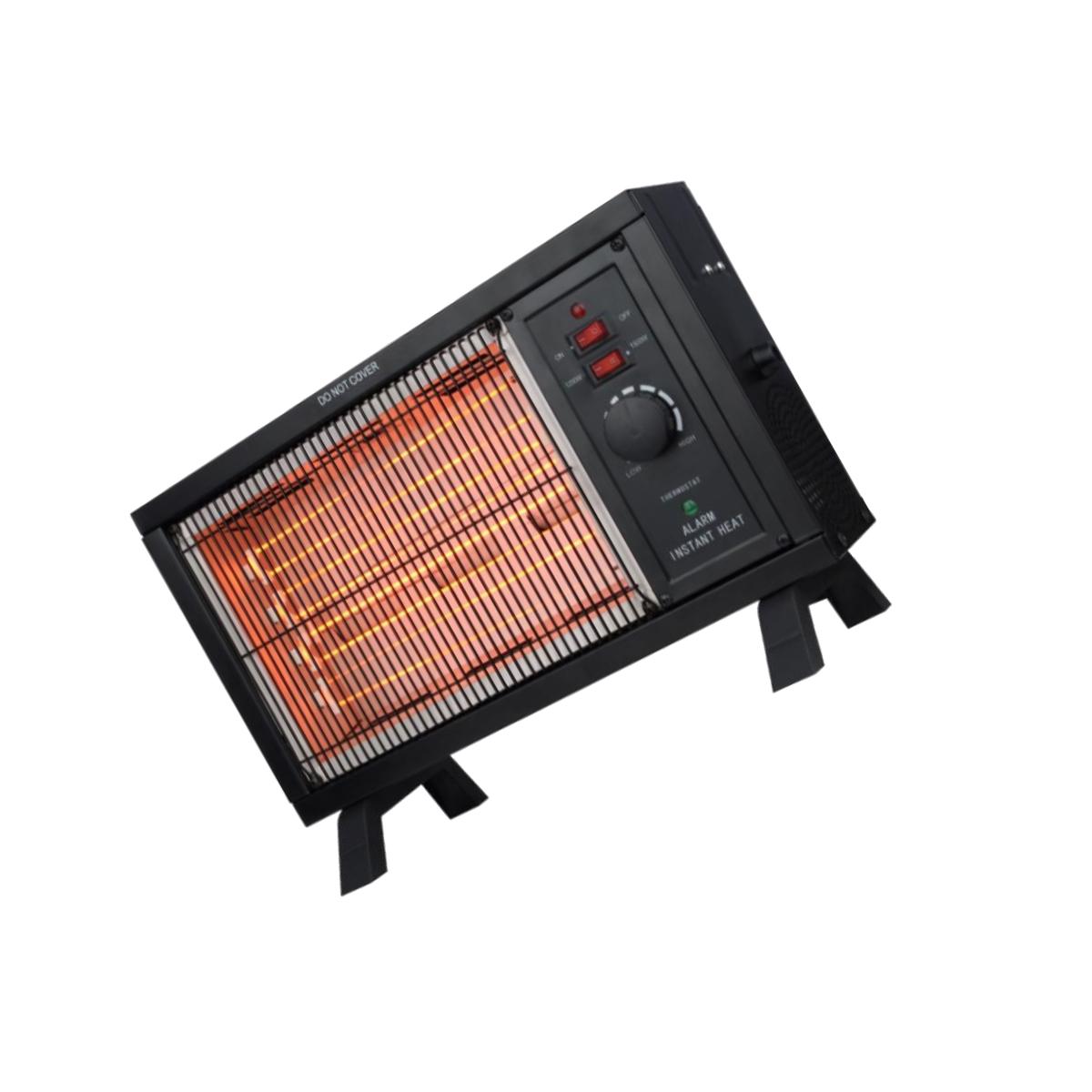 Picture of Perfect Aire 4010538 11.25 x 11.95 x 6 in. Electric Infrared Heater, Black