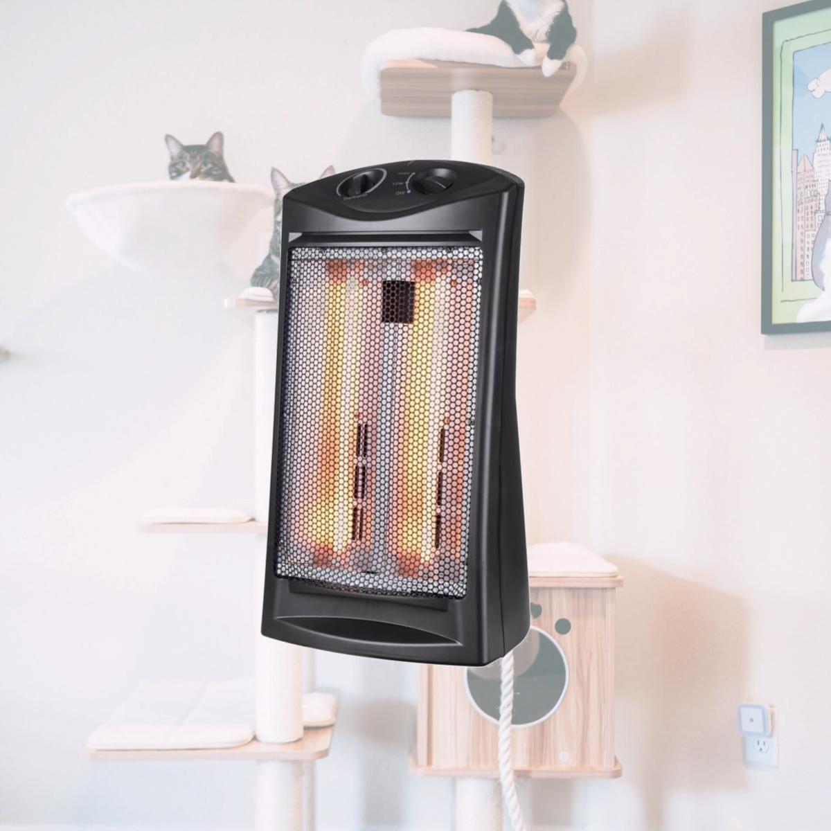 Picture of Perfect Aire 4010543 24.25 x 14.5 x 10.25 in. Electric Tower Heater, Black