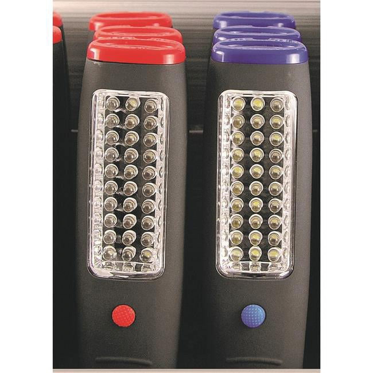 Picture of Home Plus 9073871 8 in. 240 Lumen LED AA Battery Flash Work Light&#44; Multi Color - Pack of 12