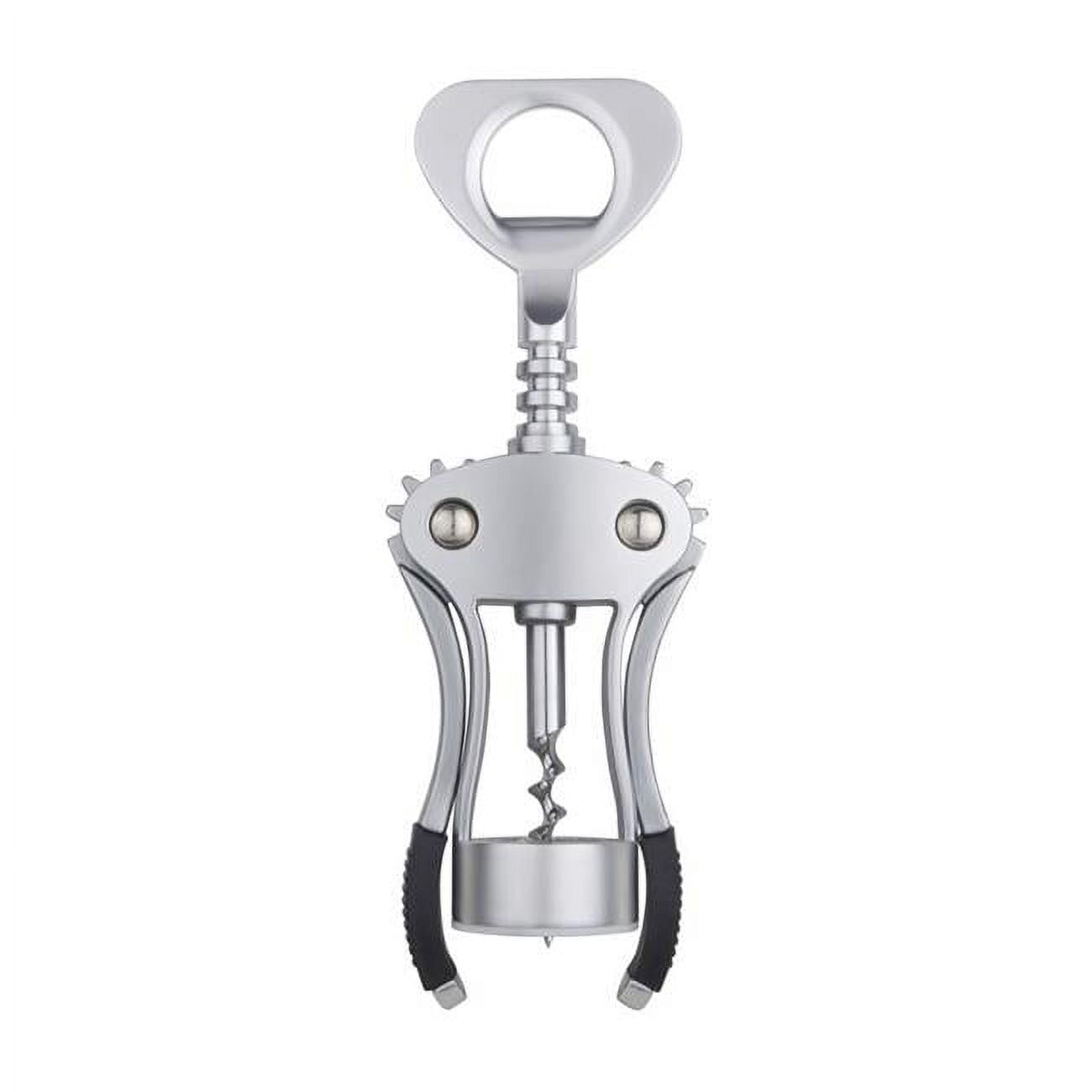 6058243 Zinc Alloy Corkscrew, Black & Silver