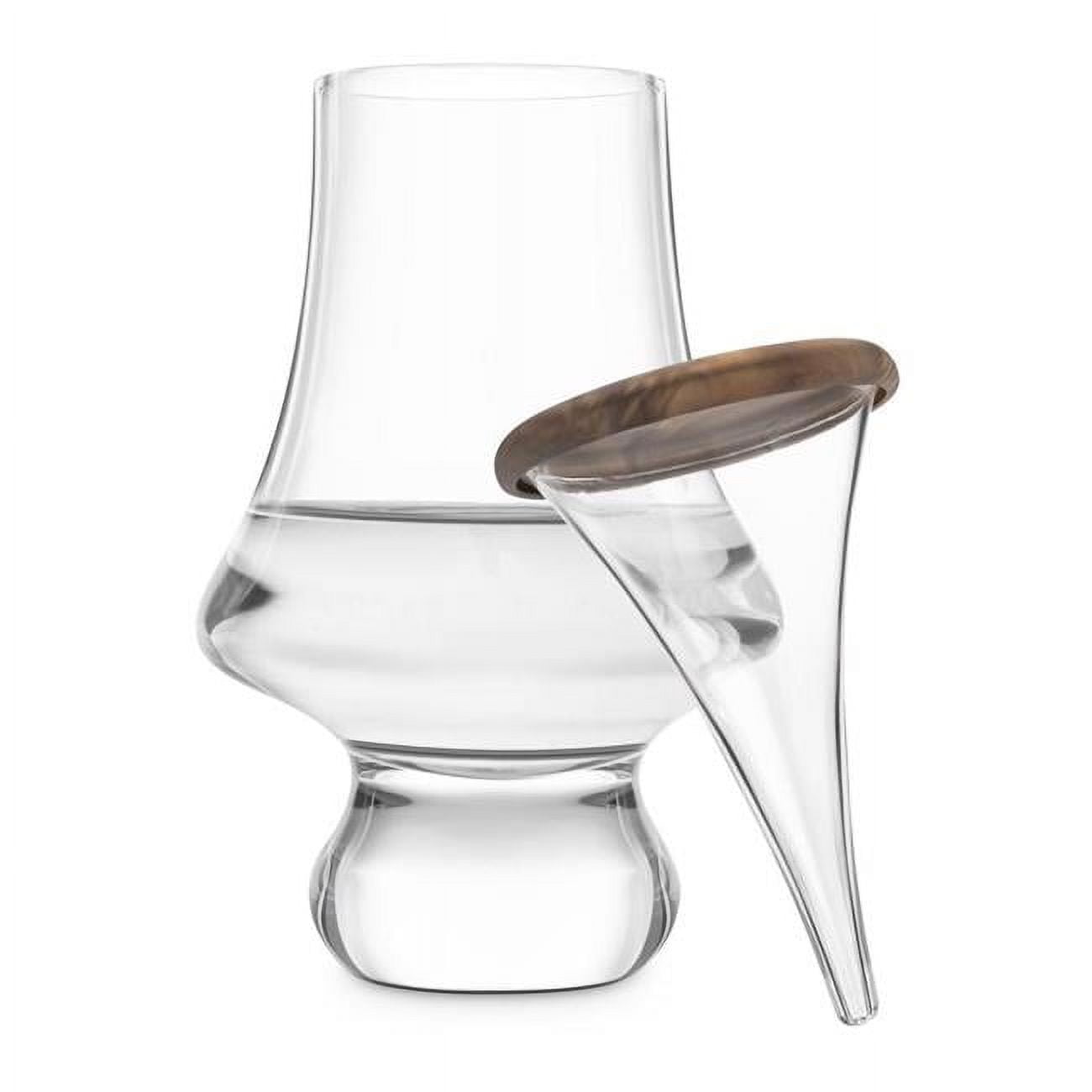 Picture of Final Touch 6058275 4.6 in. Glass & Silicone Whiskey Dropper Set, Clear