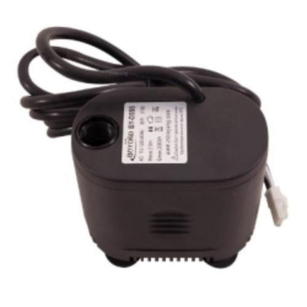 6.5 x 4.5 in. Plastic Evaporative Cooler Pump - Black