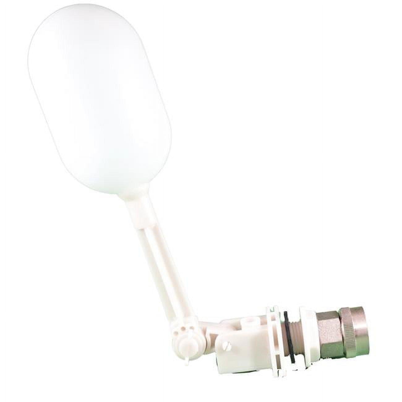 11.5 x 2.5 in. Plastic Float Valve, White