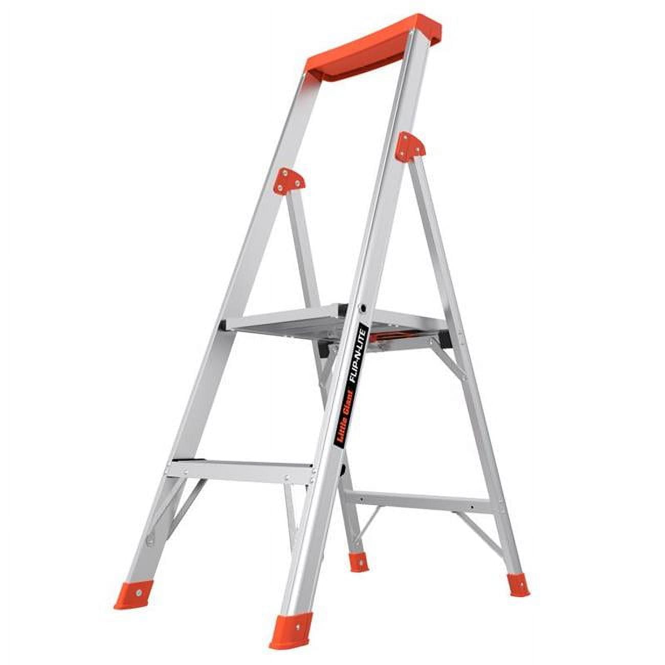 4 ft. 300 lbs Flip-N-Lite Aluminum Step Ladder
