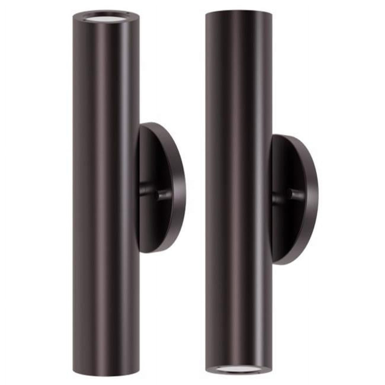 Picture of Globe Electric 3010245 Matteo Switch LED Wall Lantern, Matte Black
