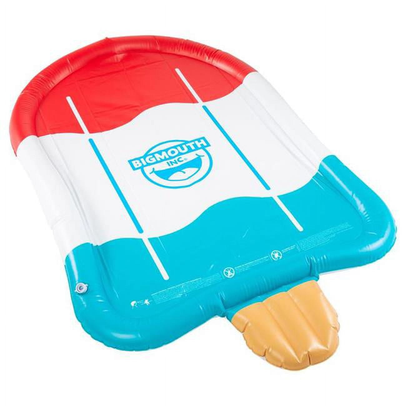 Blue,  Red & White PVC Inflatable Ice Pop Splash Sprinkler