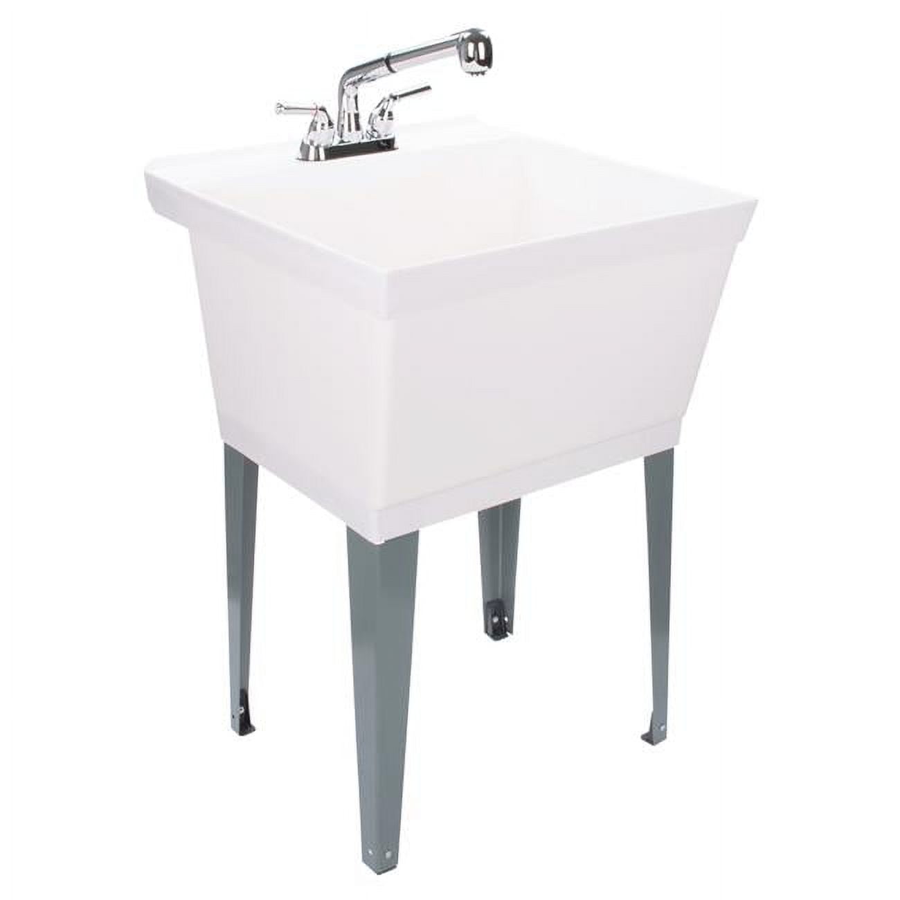 Picture of Tehila 4009187 22.875 x 23.5 in. Freestanding Thermoplastic Utility Sink