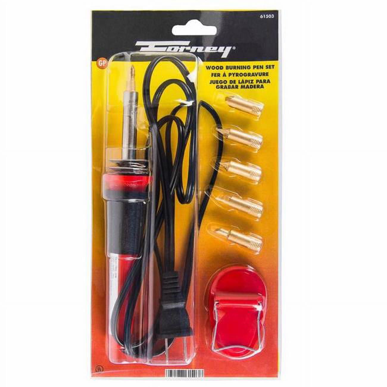 30W Corded Wood Burning Iron Kit