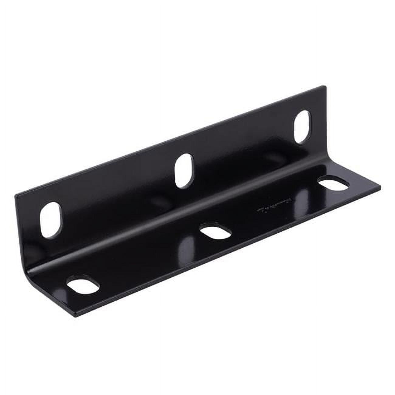 9 x 2.10 x 0.125 in. Steel Inside & Outside Brace, Black