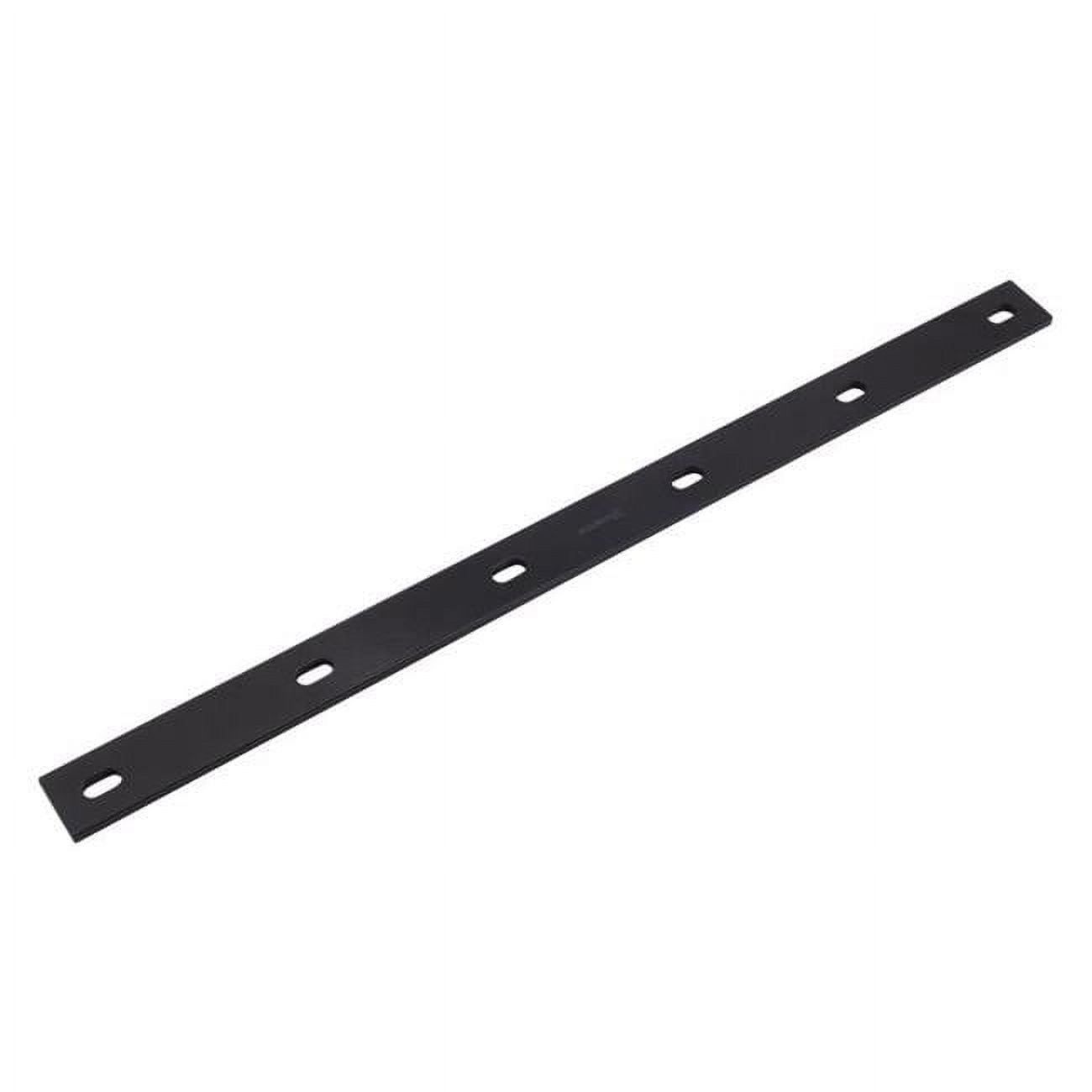 0.25 x 1.50 x 24 in. Steel Mending Plate, Black