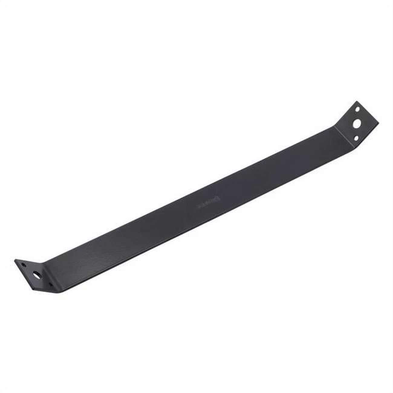 16.3 x 1.5 x 0.125 in. Steel Inside Strap Brace, Black