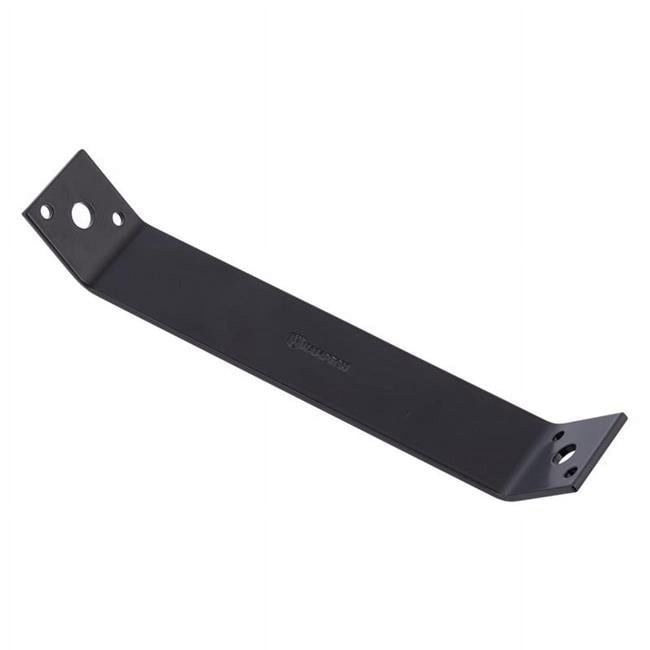 9.3 x 1.5 x 0.125 in. Steel Inside Strap Brace, Black