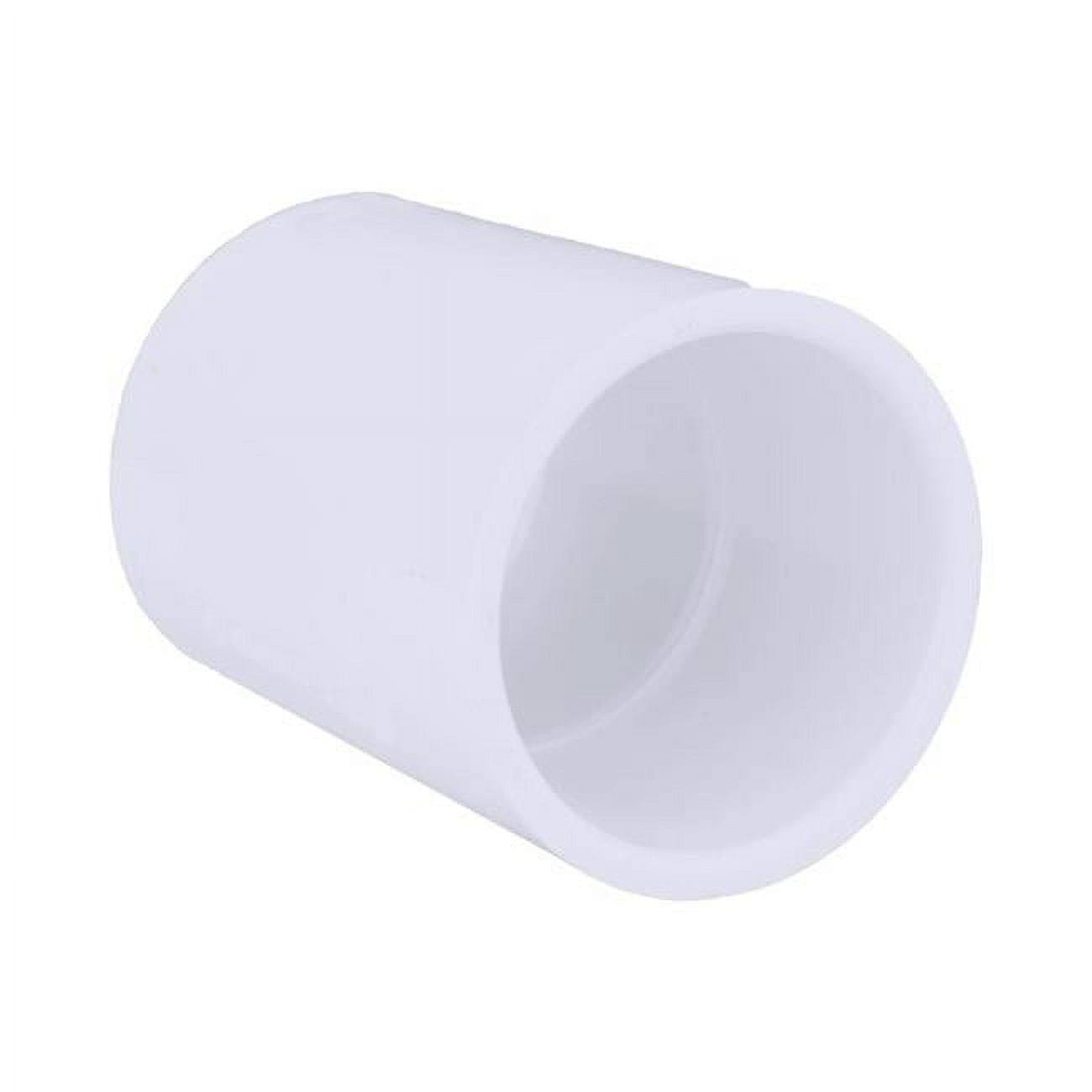 Charlotte Pipe Schedule 40 1/2 in. Socket X 1/2 in. D Socket PVC Coupling 1 pk