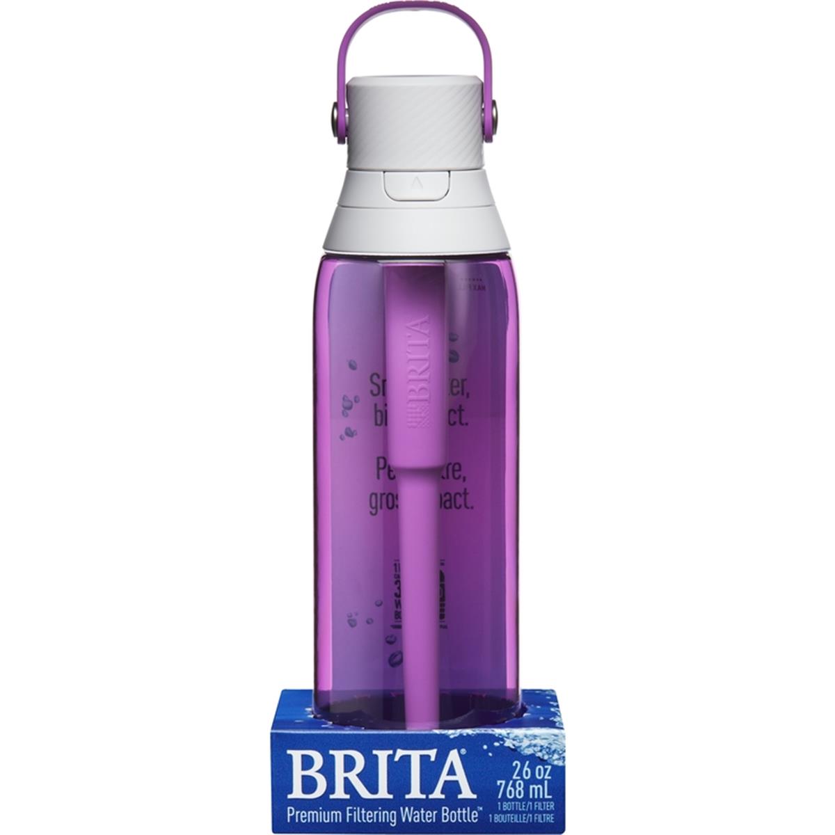 Picture of Brita 4001112 26 oz Premium Orchid BPA Free Filtered Water Bottle, Orchid