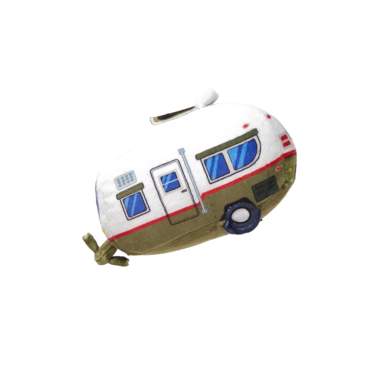 Picture of Bark 9084429 Hairstream Trailer Dog Toy - Pack of 3