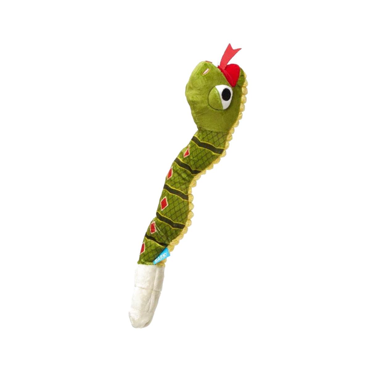 Picture of Bark 9084439 Plush Snake Dog Toy, Multi Color - Pack of 3