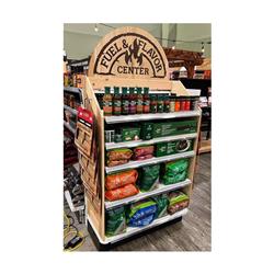 9084113 Fuel & Flavor Plastic Endcap Signage Kit, Assorted Color