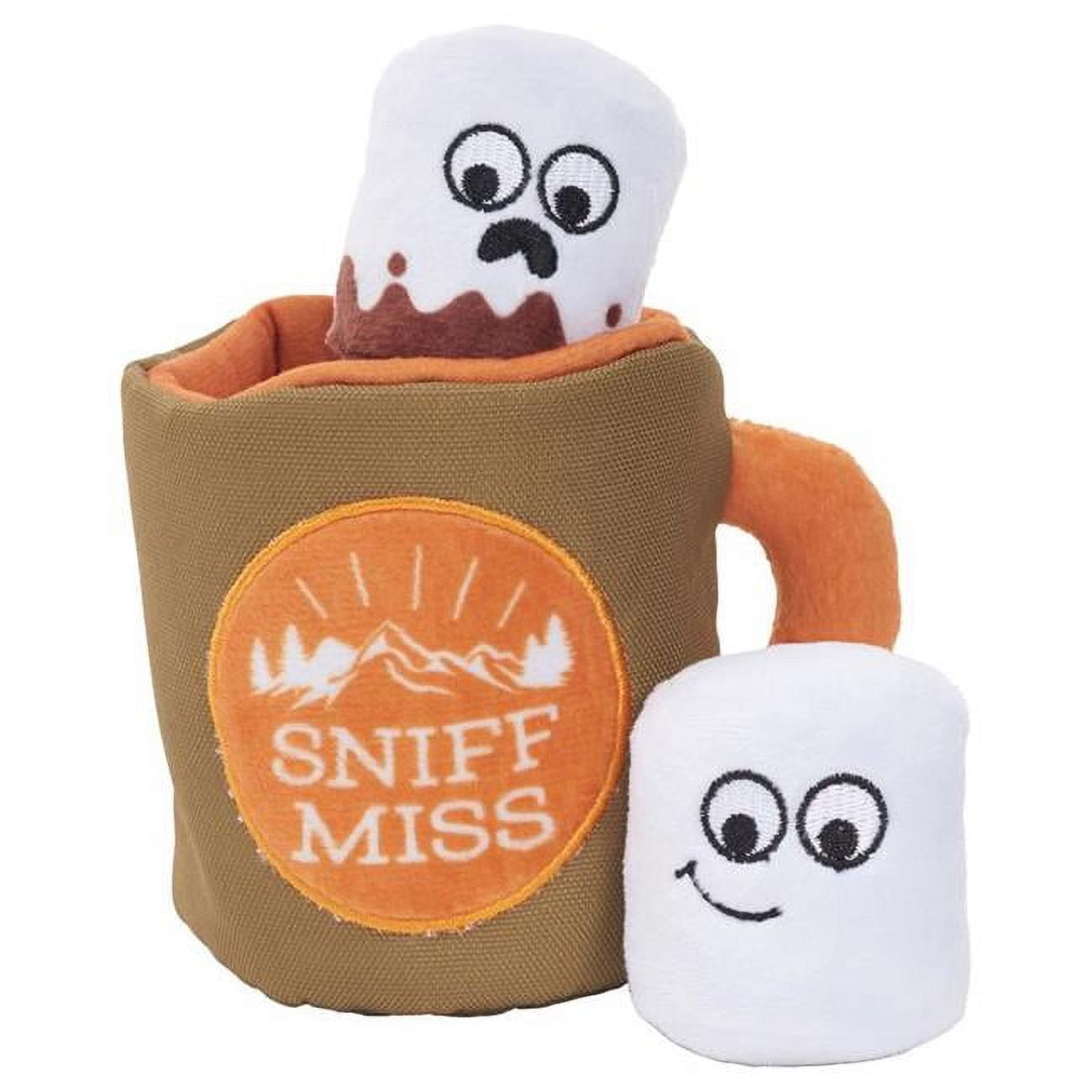 Picture of Bark 9084441 Plush Sniff Miss Dog Toy&#44; Multi Color - Pack of 3