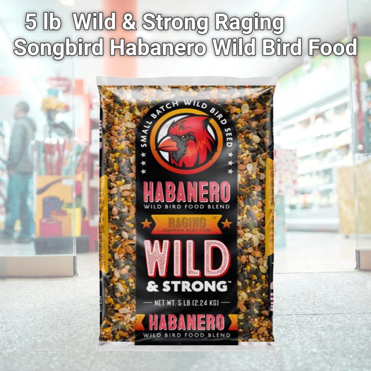 Picture of Small Batch 9085209 5 lb Small Batch Wild & Strong Raging Songbird Habanero Wild Bird Food