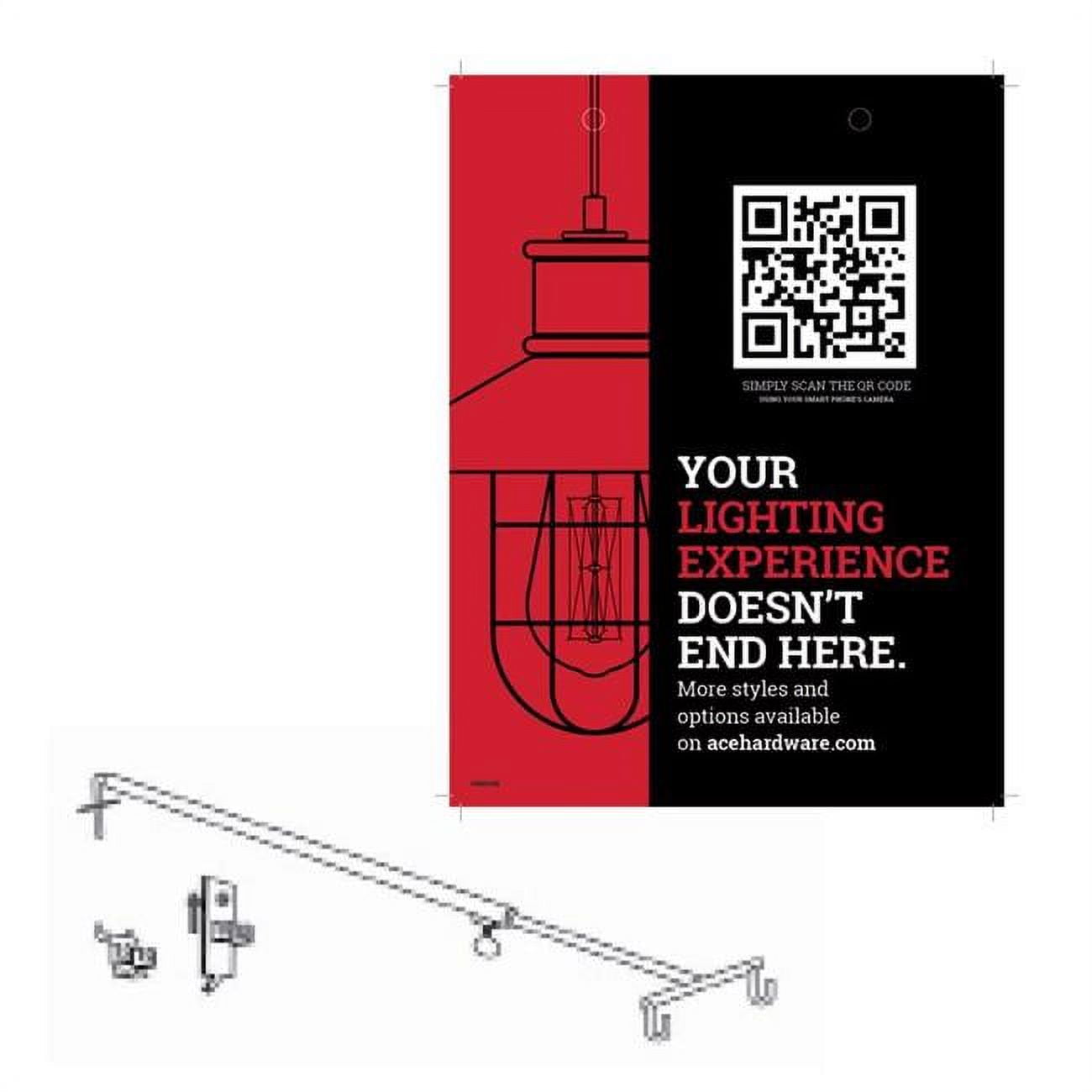 9086002 Indoor Outdoor L2 Metal & Styrene Signage Kit - Assorted