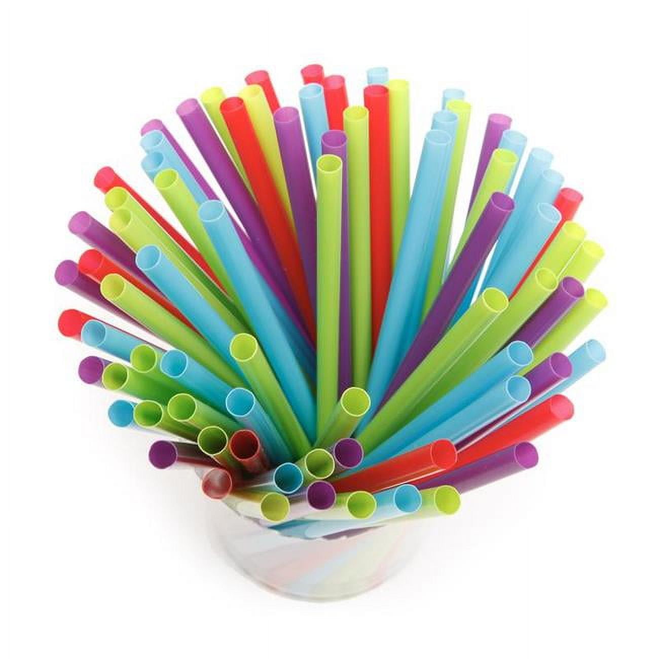 6025886 Plastic Drinking Straws - Assorted