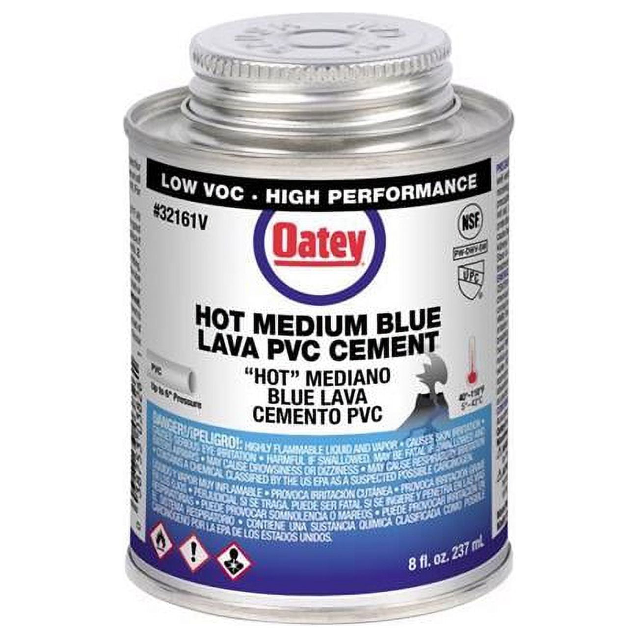 8 oz Cement for PVC - Blue