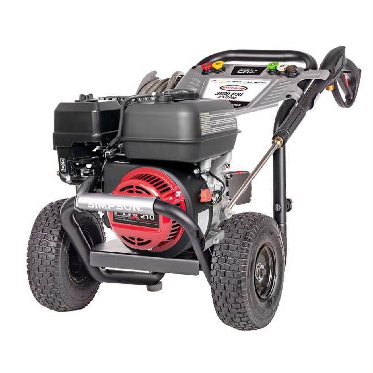 7019398 3500 PSI 2.5 Gpm Megashot CRX Gas Pressure Washer -  Simpson