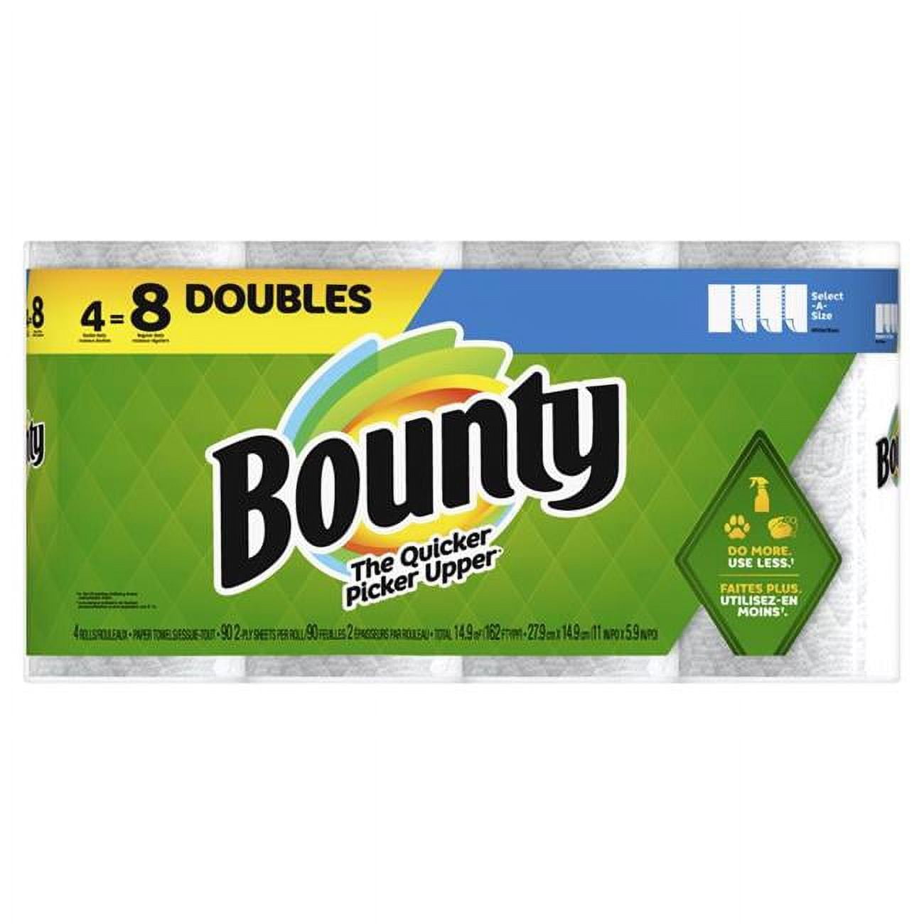 Picture of Bounty 6034662 2 ply 98 Sheet Select-A-Size Paper Towels, Pack of 4 - Case of 6