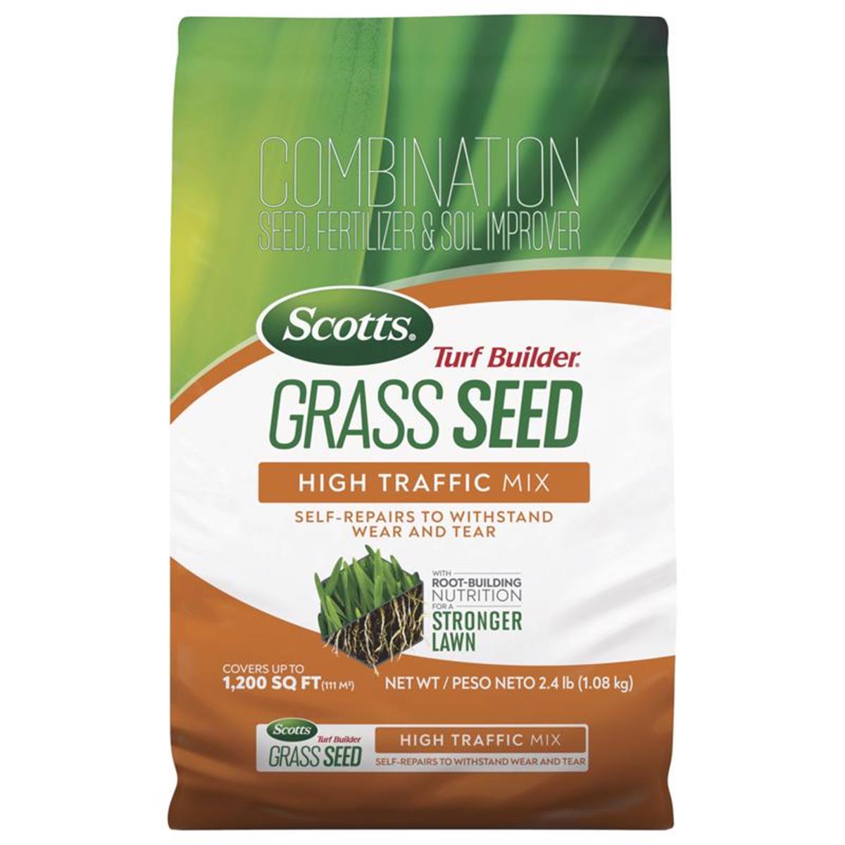 2.4 lbs 4-0-0 Turf Builder Mixed Sun or Shade Grass Seed