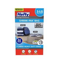 Picture of Hefty 5039134 34 in. Shrink-Pak Clear Vacuum Cube Storage Bags, Pack of 2