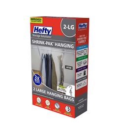 Picture of Hefty 5039137 0.25 in. Shrink-Pak Clear Vacuum Cube Storage Bags, Pack of 3