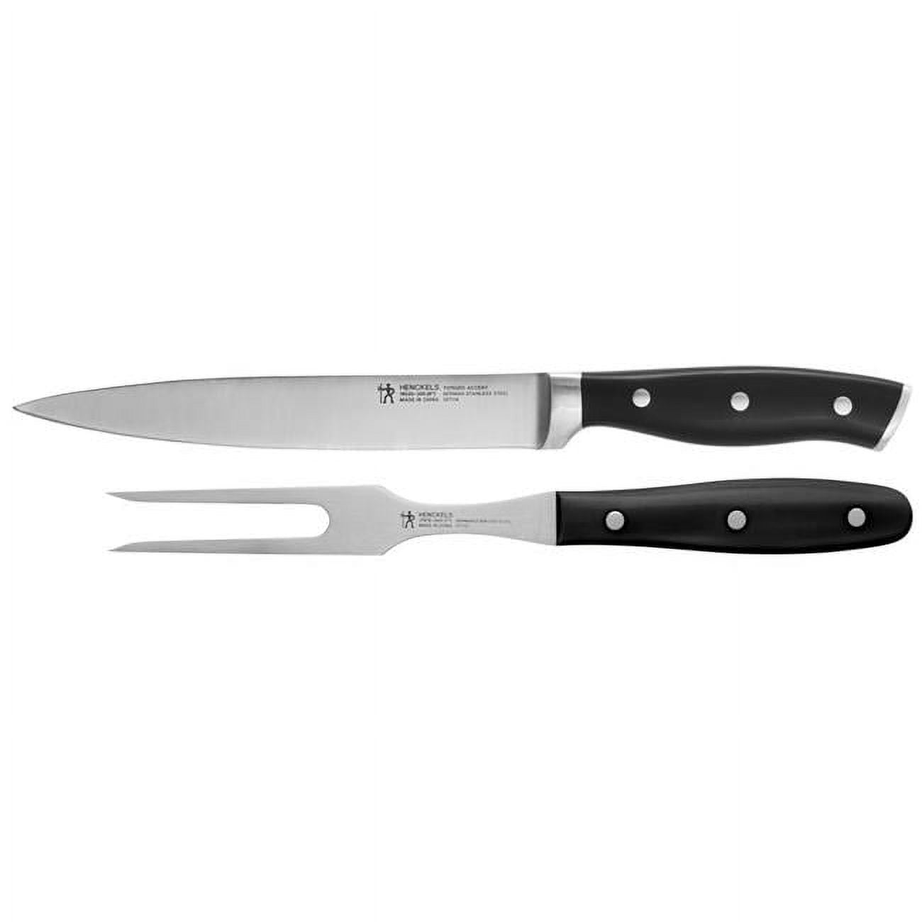 Picture of Henckels 6063524 Stainless Steel Chefs Carving Set, Satin - 2 Piece