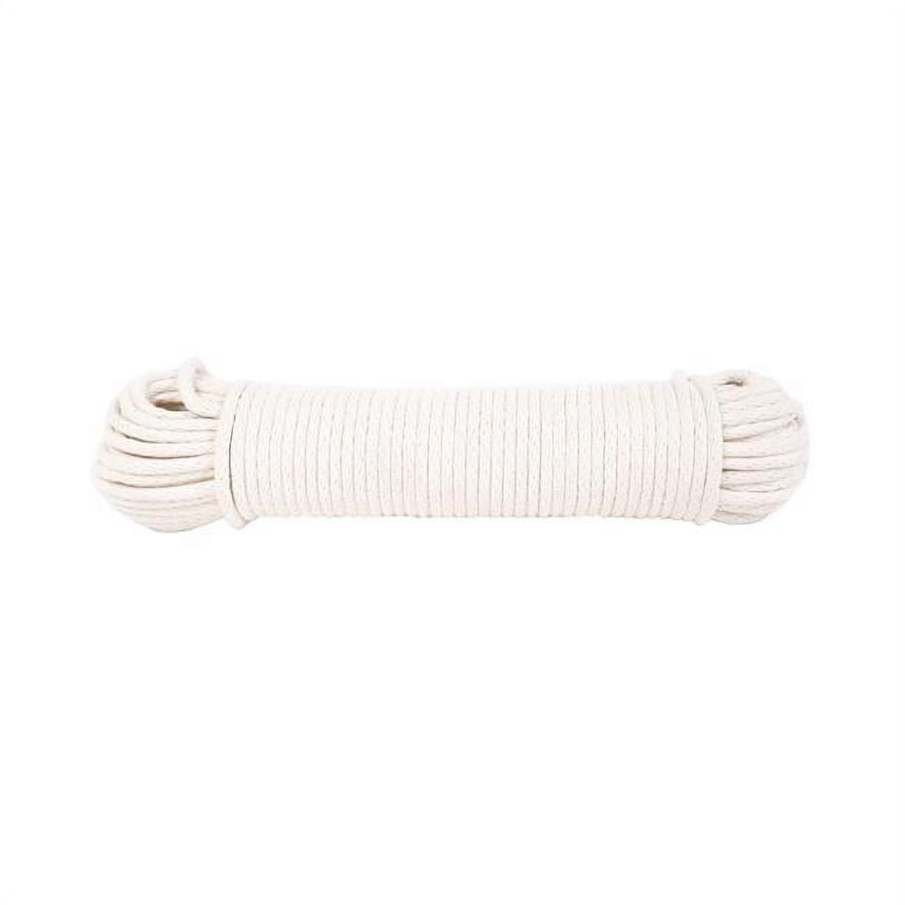 Picture of Koch 7024171 0.25 in. x 50 ft. Natural Solid Braided Cotton Poly Blend Sash Cord