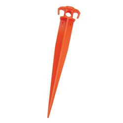 7023260 11 x 2.5 in. Orange Plastic Landscaping Stake